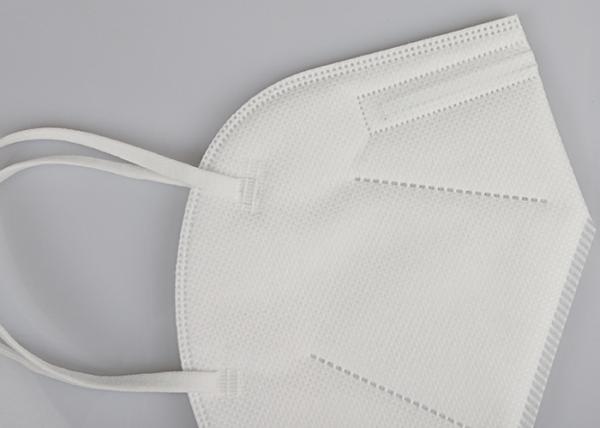 Non Poisonous Non Woven Fabric Face Mask Adapted Various Face Shapes