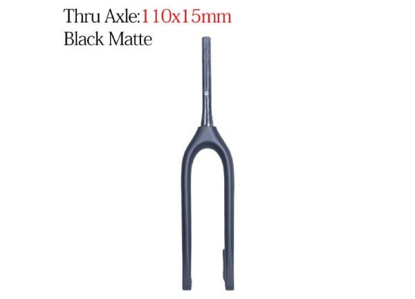 Carbon Fiber T1000 MTB Road Bike Rigid Fork 27.5 Suspension Fork 700C Road Cycle