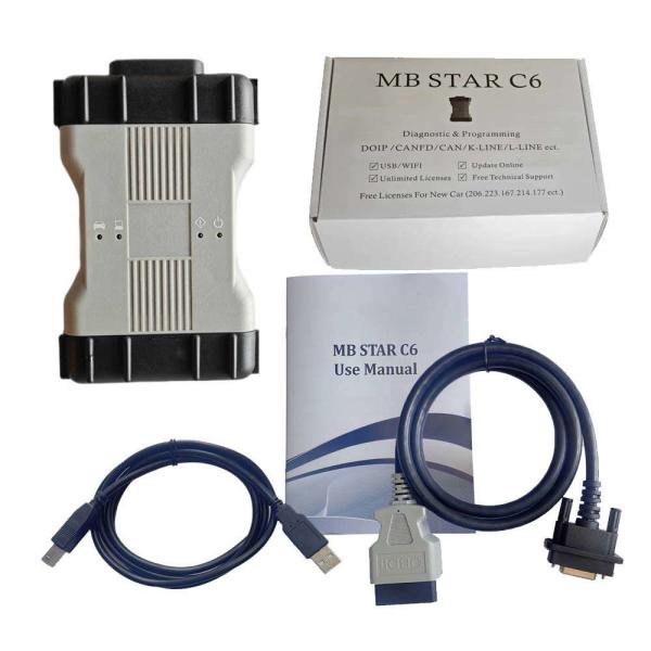 DoIP Xentry SD Connect C5 Wifi Mercedes Diagnostic Tool Tab Kit Support Online Programming