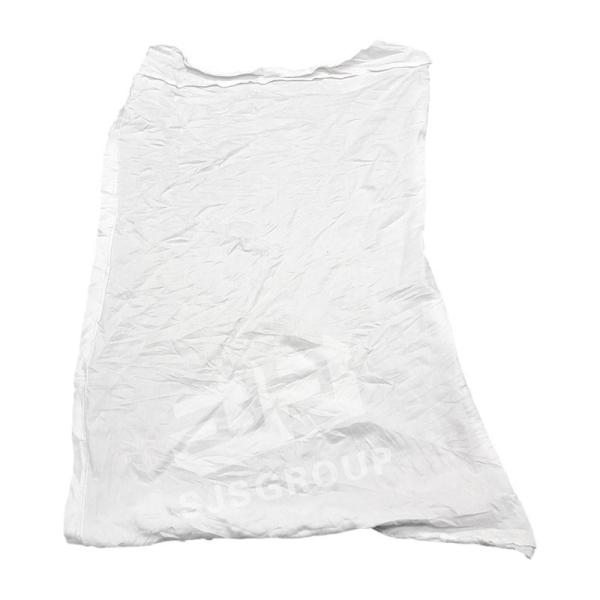 secondary shirt White Knitting Cotton wiping  Cleaning Rags