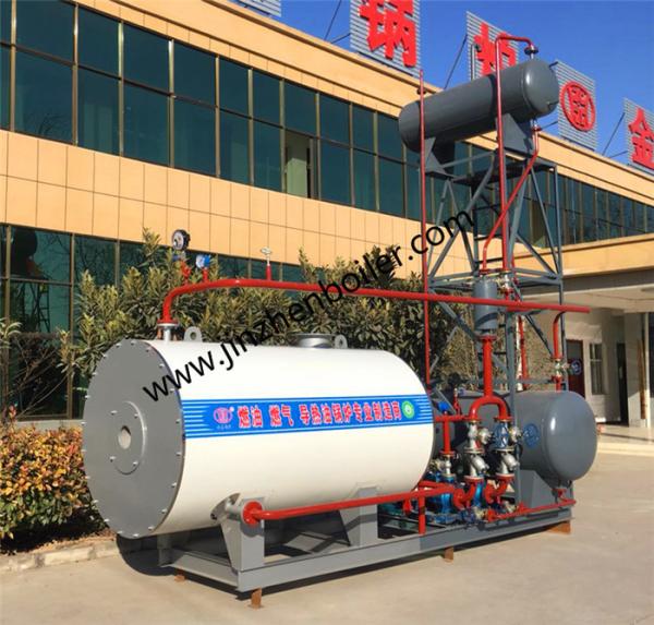 Caldeira térmica orgânica horizontal do óleo do portador de calor 1200KW para Derretimento-fundido linha não tecida e de Maskproduction