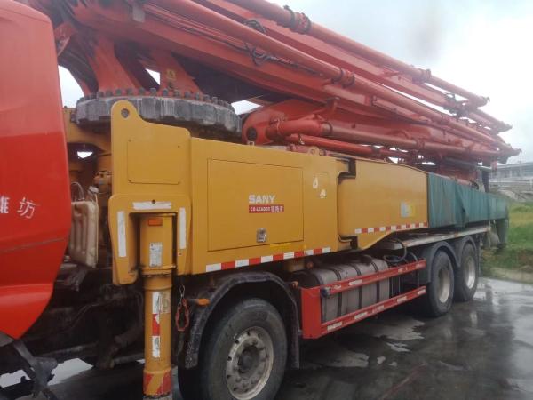 56m SA Ny Pompes à béton montées sur camion pour équipements lourds
