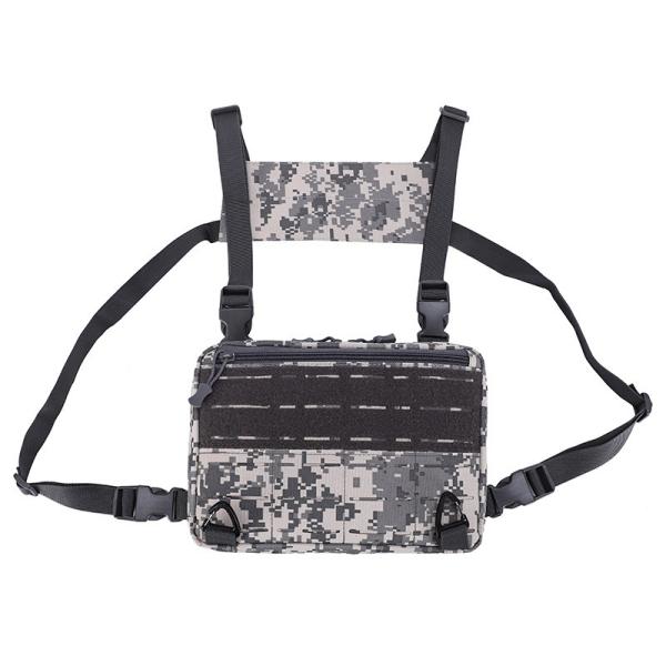 NEW TACTICAL CHEST BAG MALE FUNCTION VEST VEST BAG THREE PURPOSE MOTORCYCLE CAMOUFLAGE MEN'S BACKPACK