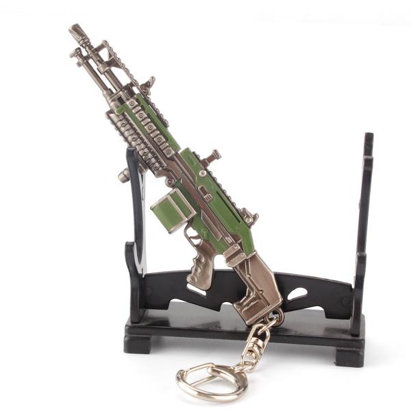Spitfire Machine Green Funny Gun Keychain Apex Legends OEM & ODM