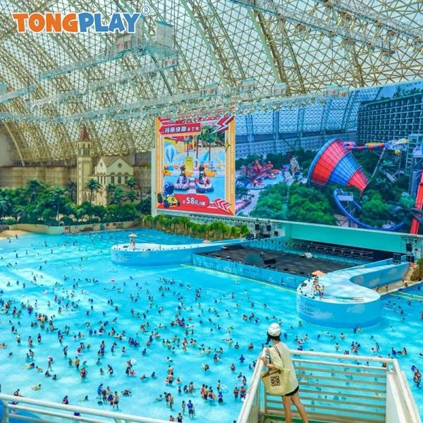 ODM Surf Wave Pool Tsunami Water Play Equipment Eco Friendly