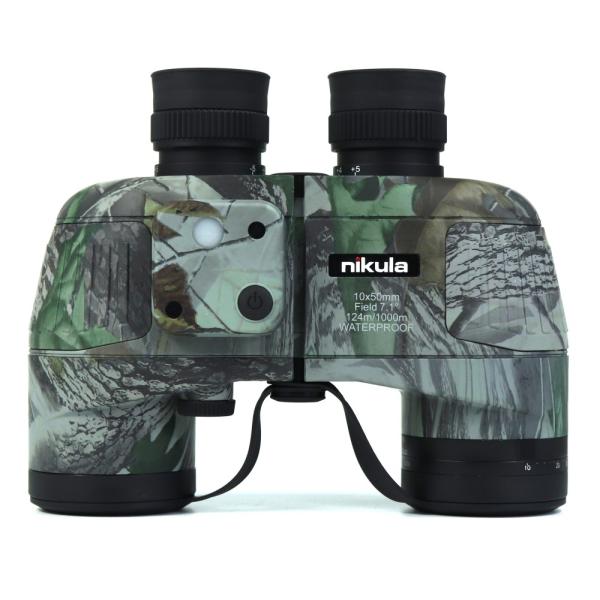 10x50 camouflage Binoculars with Compass High-Powered High-Definition Telescope Coordinate Ranging Telescope Outdoor