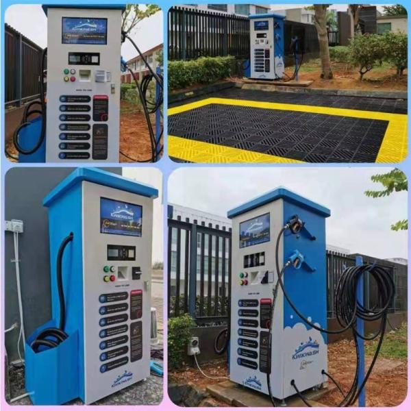 10m Vacuum Self Service Moedas Máquina de Lavar Automóveis Aço Galvanizado 220V 50HZ