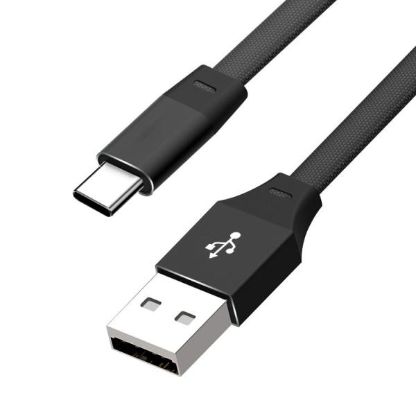 Braided Nylon SGS To USB A to TYPE-C 2.0 Cable Universal Compatibility