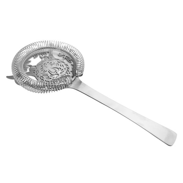 Tiger Design Hawthorne Stainless Steel Cocktail Strainer with Durable Spring