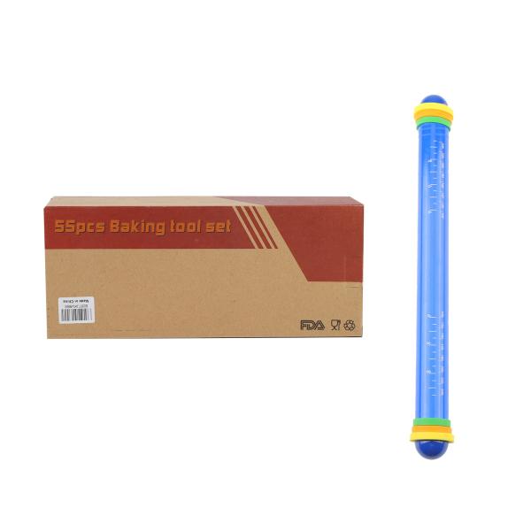 Kid - Friendly Safe Portable Plastic Rolling Pin For Commercial Or Household