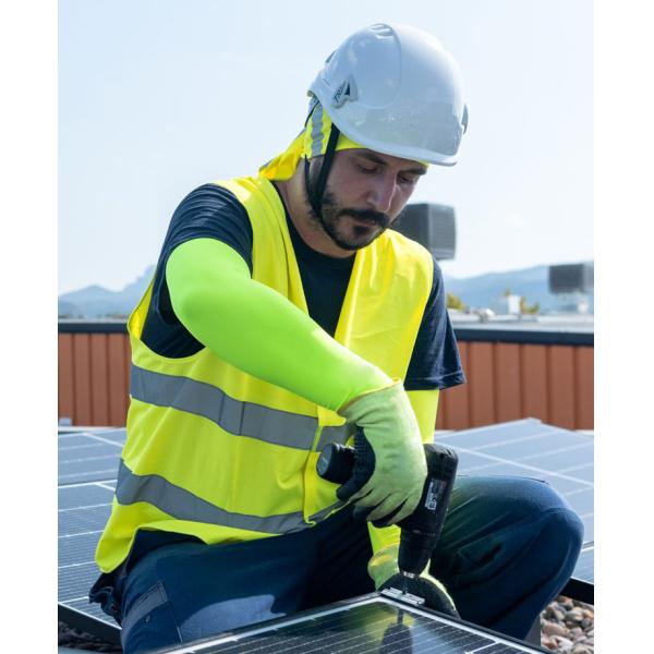 Юнисексная защита от ультрафиолетового излучения от лайма шелк спортивный солнцезащитный крем лед шелковые рукава для езды на велосипеде