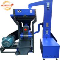 Máquina de moinho de arroz vibratório de 15hp com elevador de carga 600 kg por hora