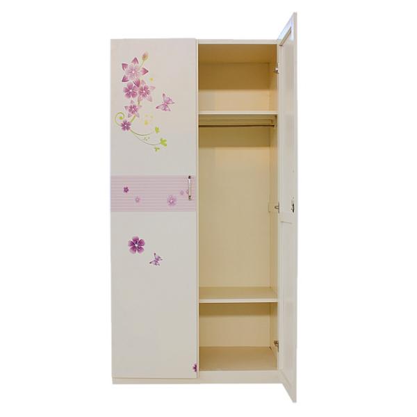 Double Door Steel Almirah Wardrobe Living Room Furniture Simple Almirah Design