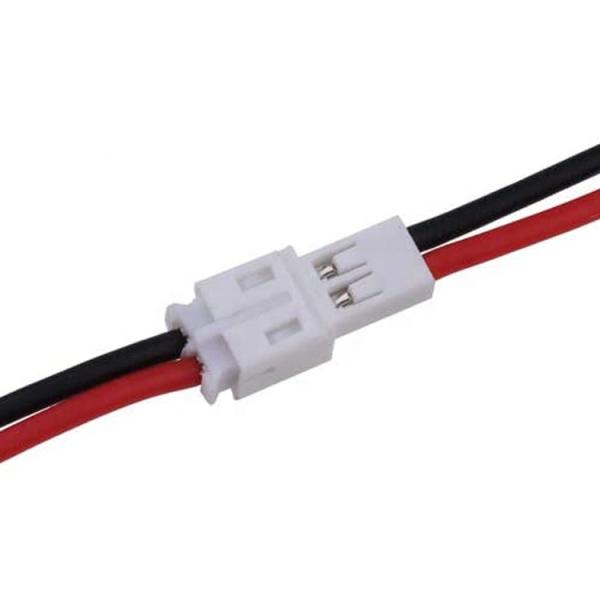2 pines macho Hembra JST PH 2.0 conector de cable de alambre
