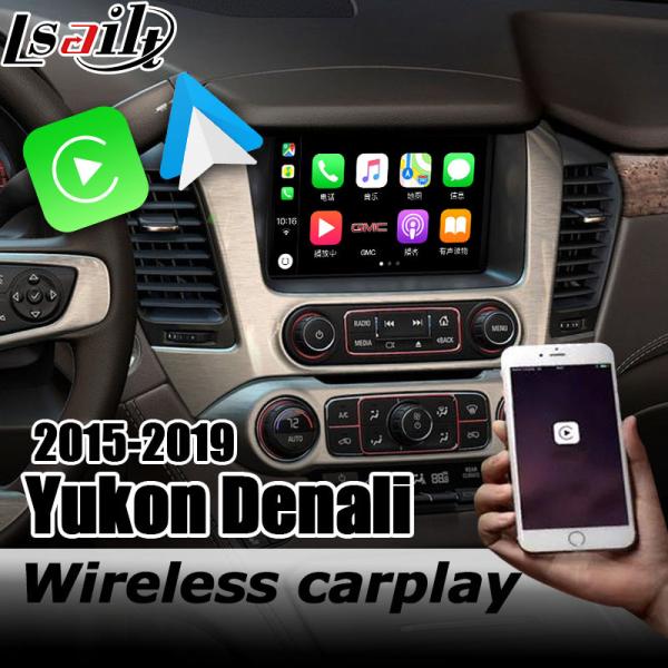 Интерфейс Carplay для игры youtube интерфейса андроида GMC Юкона Denali автоматической Lsailt Navihome