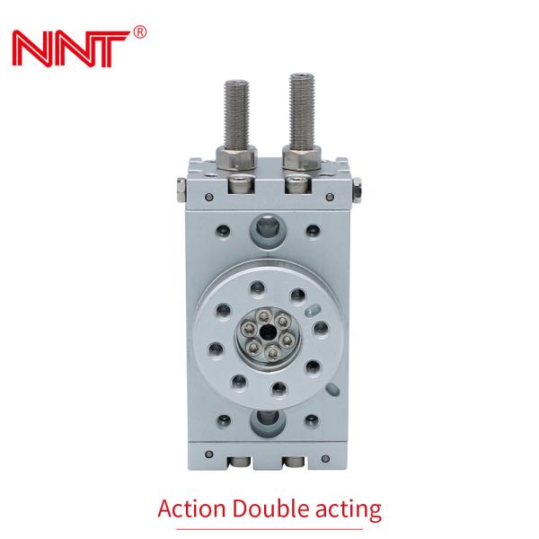 Aluminum Rotary Air Cylinder , Compact Rotary Air Actuators Integrated Table
