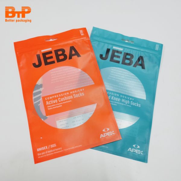 Customized Bikini Packing Bags Clear Zipper Lock Swimsuit Packaging Split Swimsuit Set Storage Bag