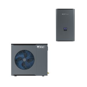 Galvanized Steel 10 Kw R32 Inverter Split Air Source Hot Water Heat Pump For Home Heating
