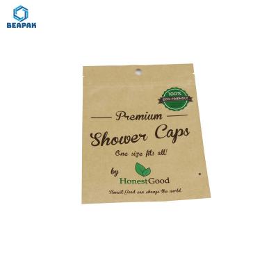O lado do papel de embalagem Três selou 110 sacos de café Compostable do mic