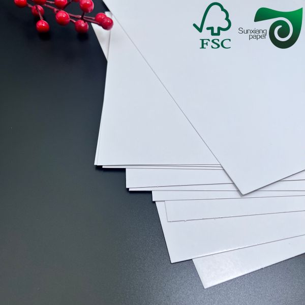 FSC Certified White Water Absorbent Paper 230g 250g  For Coaster Board Applications