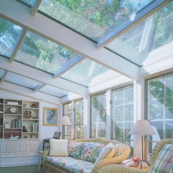 Clear Safety Toughened Glass House Pavilion Customized Modern Prefab Greenhouse Decorating Conservatory Sunroom Aluminum Frame