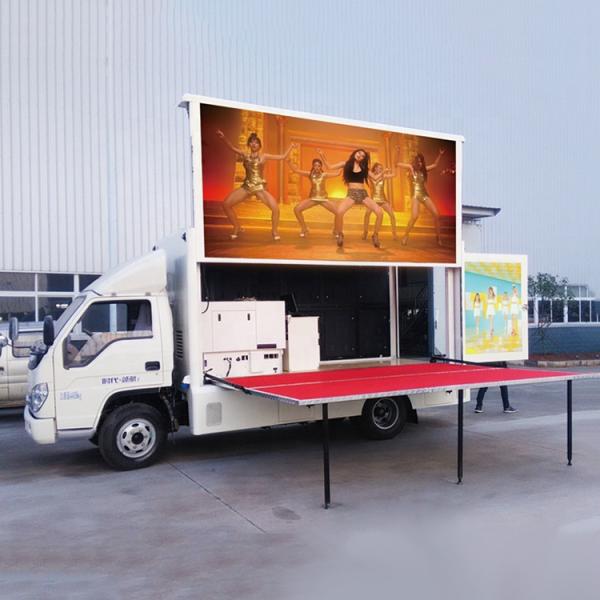Truck Trailer IP65 P8 Mobile Advertising LED Display