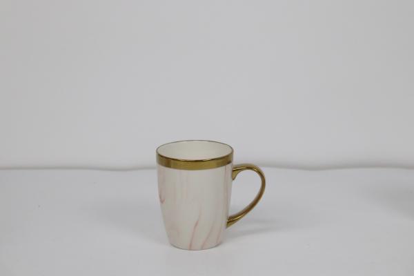 Customized Design 350cc Coffee Mug Porcelain Mug Ceramic Drinkware Mug for Europe Market