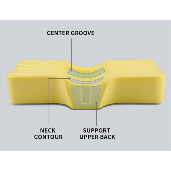 JOURM Custom Shape Memory Foam Cervical Pillow Soft and Comfortable for Home Support