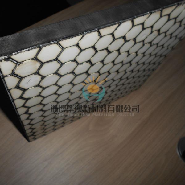 95% 92% Alumina Ceramic Wear Tile Hexagonal Raw Material Feed