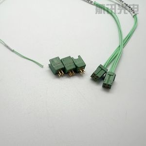 Jl24-04zjb 4-Core Straight Pin PCB Welding Socket Rectangular Aviation Connector.