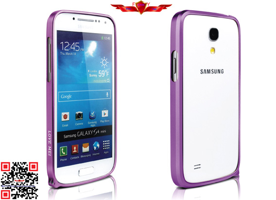 Fashion Design Ultra Thin 0.7MM Aluminum Bumper For Samsung Galaxy S4 Mini Multi Color