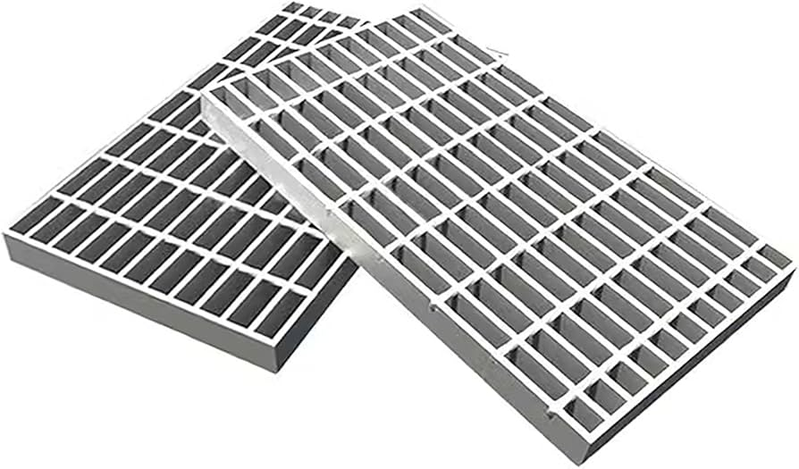 Hot-DIP Galvanized Steel Grating with 3mm-7mm Thickness and 30mm-40mm Pitch for Heavy Duty Applications