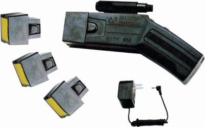 Taser Gun With Laser Light (Three Cartridges) 800KV Stun gunPolice Anti Riot Device Long Distance Stun Guns Baton
