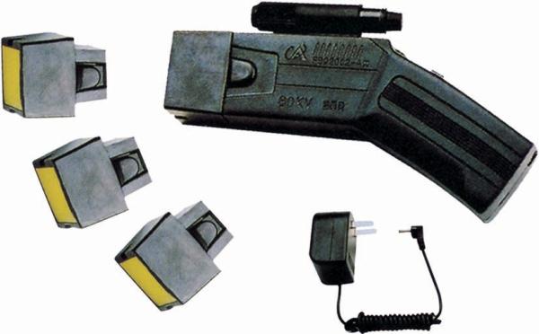 Taser Gun With Laser Light (Three Cartridges) 800KV Stun gunPolice Anti Riot Device Long Distance Stun Guns Baton