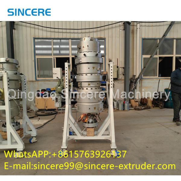 20-110 mm 75-250 mm 90-400 mm 500-1000 mm ligne de production de tubes en PEHD