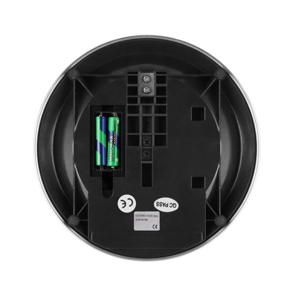 Escala digital de alimentos de toda la temporada Escala de cocina de acero inoxidable con tazón y capacidad de medición precisa del peso