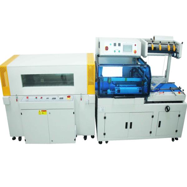 Automatic L-Sealer Heat Tunnel Pe Film Packing Thermal Shrink Wrap Packaging Machine For Carton Box Cosmetic Food Bottle