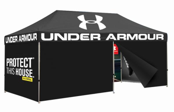 3 X 6 M Outdoor Exhibition Tents Pop Up Gazebo Weather Resistant With Sidewalls