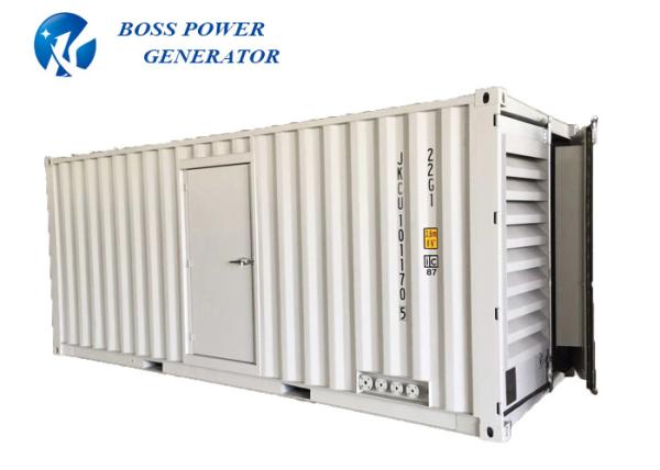 tipo diesel silencioso central elétrica Equipement do recipiente do gerador 900kw com Raincap