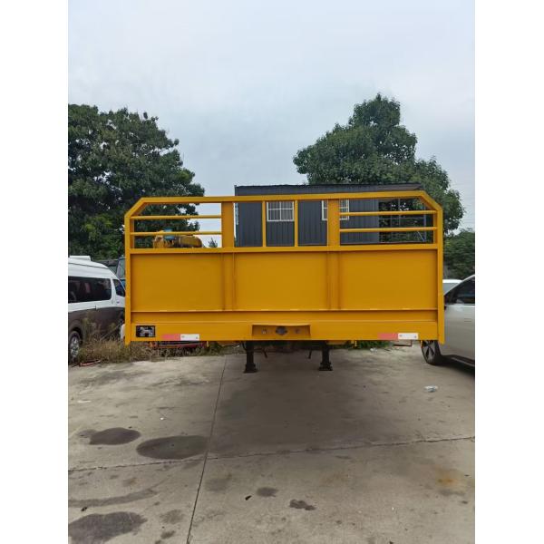 40T Loading Capacity New Flat Bed Semi Trailers 13m Made in China