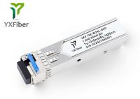 conector ótico do LC do módulo do transceptor da fibra de 1.25G BIDI 80km 1310nm/1490nm SFP