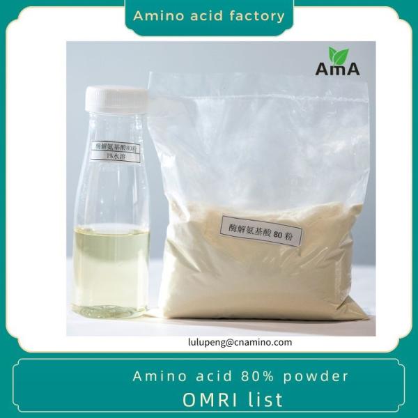 Aminoácidos 80% de fertilizantes orgânicos