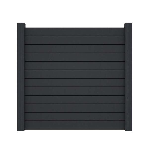 Durable Recycled Plastic Composite Fencing Panels Timber No Maintenance