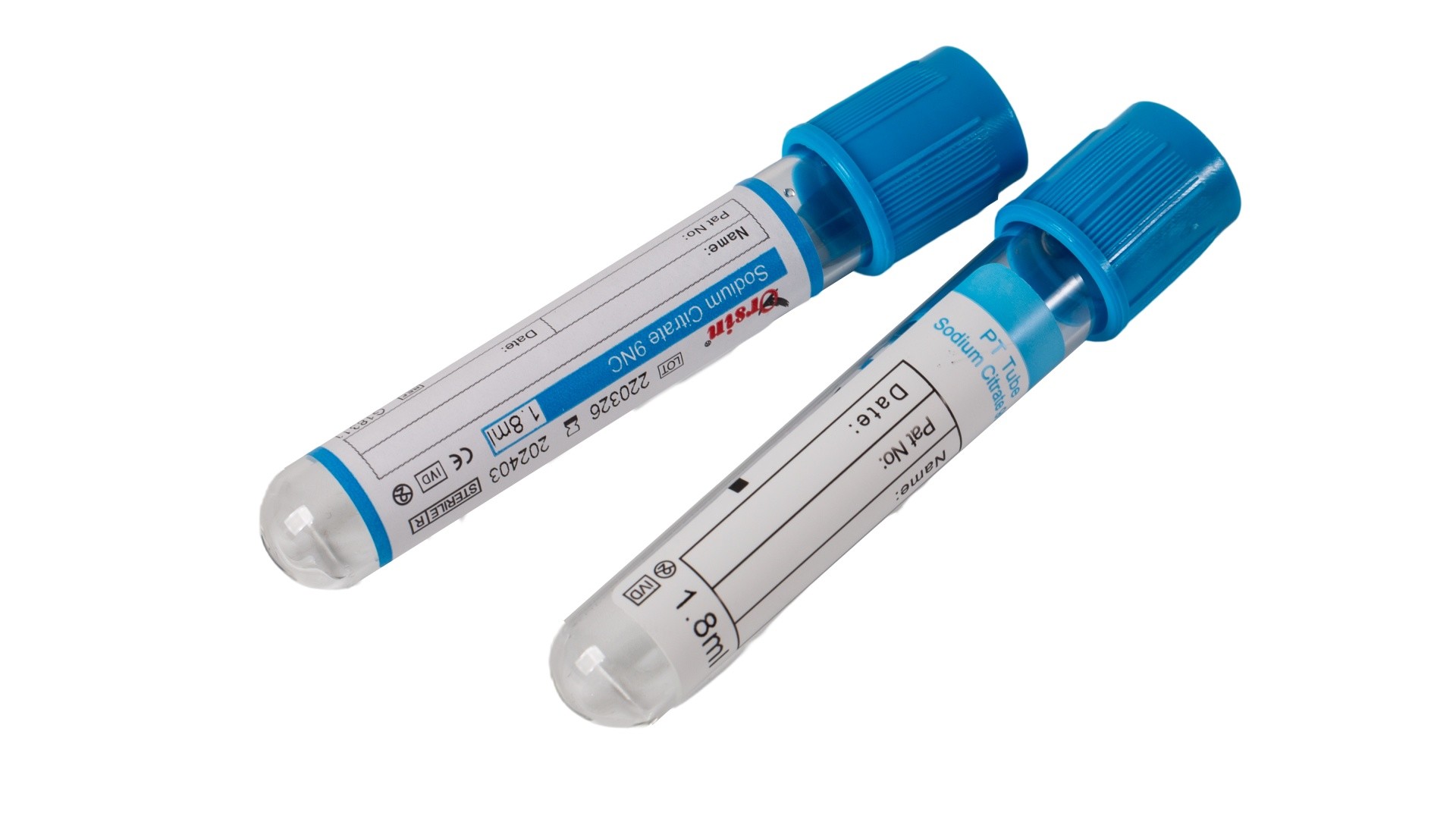 Accurate Measurements Pediatric Blood Collection Tubes Blue For Lab
