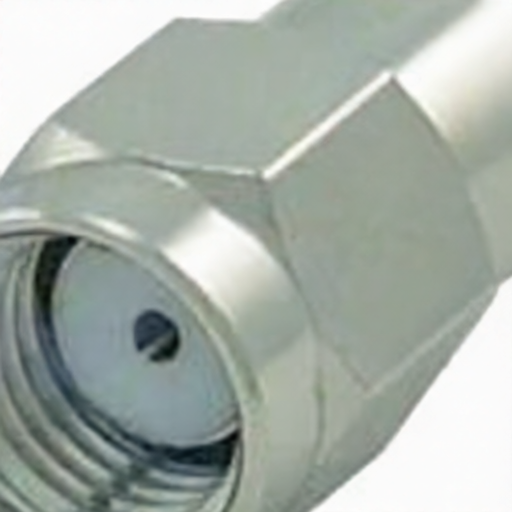 L com ARSP TERM 50 Ohm RP SMA Plug Connector with Teflon Insulator and Nickel Plated Brass Components