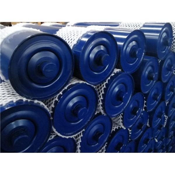 Mining / Cement / Machinery Belt CE Conveyor Steel Roller OD30MM