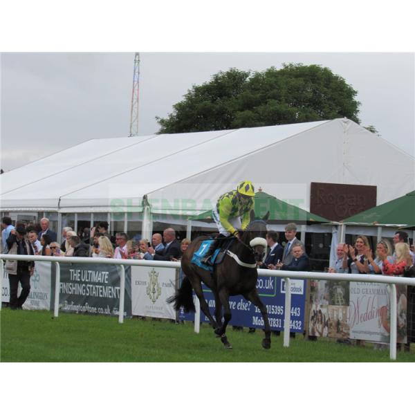 Outside Big Sport Specical Event Tent Racecourses 5000 People Wind Resistance