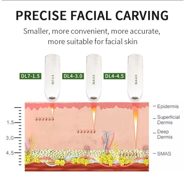 High Intensity Focused Ultrasound 7D HIFU Machine for Face Lifting and Wrinkle Removal