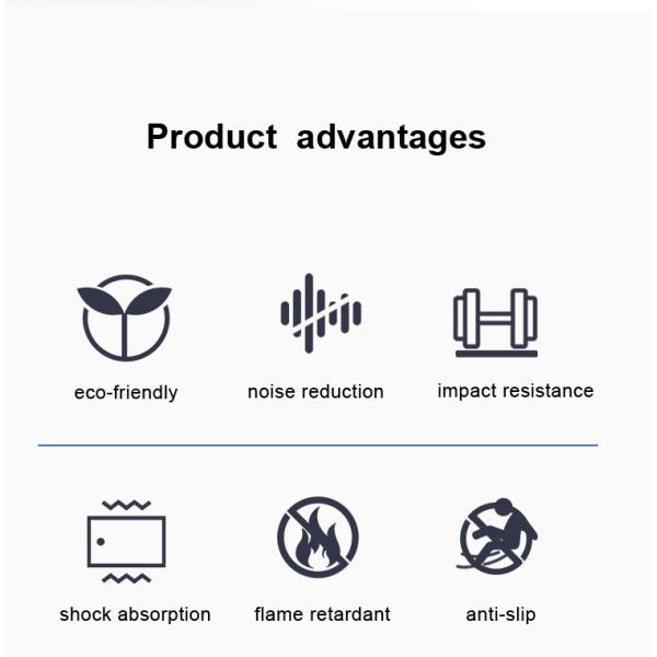 Практические тренажерные коврики 1000х1000мм, устойчивые к ударам