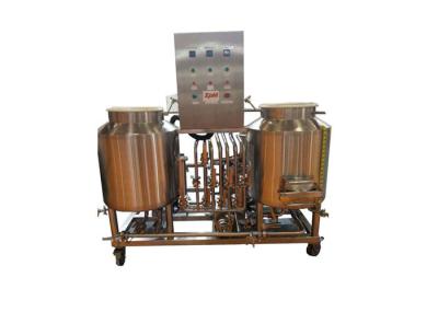 Semi Auto Control Pilot Brewing Equipment 100L Electric Heating For Pub / Hotel